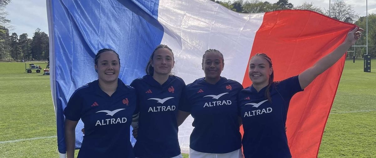 Grand Chelem historique pour Kyara, Louane, Isabelle et Lise !